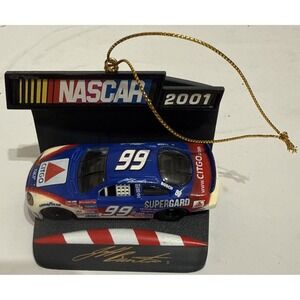 NASCAR 2001 Jeff Burton #99 CITGO 1/64 Scale Car Christmas Ornament
